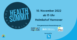 Einladungsgrafik des Health Summit der LINGA im November 2022.