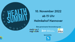 Einladungsgrafik des Health Summit der LINGA im November 2022.